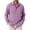 Purple, variant on HOOMEUMY Men's Fashion Solid Long Sleeve Shirt Collared Pocket Tops Casual Wear Trendy Look for Daily Outdoor Sports Activities