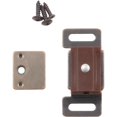 thumbnail image 2 of Imán único Magnetic Catch Stone Harbor Hardware, color marrón oscuro, 2 of 2