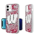 thumbnail image 5 of Wisconsin Badgers iPhone Paisley Design Clear Case, 5 of 7