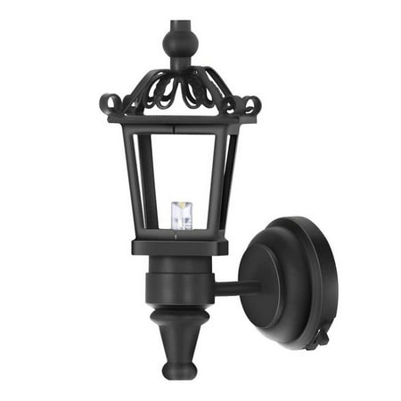 

WREA LED Wall Sconces 1:12 Scale Simulation Furniture Lampshade DIY Walls Decoration Sconce Living Room Christmas for Garden Fence