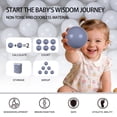 thumbnail image 5 of Ball Pit Balls for Toddlers, BPA Free Crush Proof Plastic Toy Balls for Ball Pit, Children's Pool Water Toys, Macaron Ocean Balls for Play Tent 2.15 Inch Pack of 100, 5 of 7