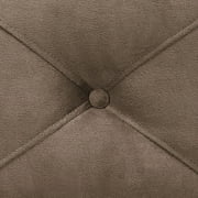 Lifestyle Solutions Taryn Club Chair, Brown Fabric