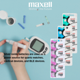 thumbnail image 3 of Maxell 335 SR512SW 1.55V Silver Oxide Watch Battery (5 Pack), 3 of 5