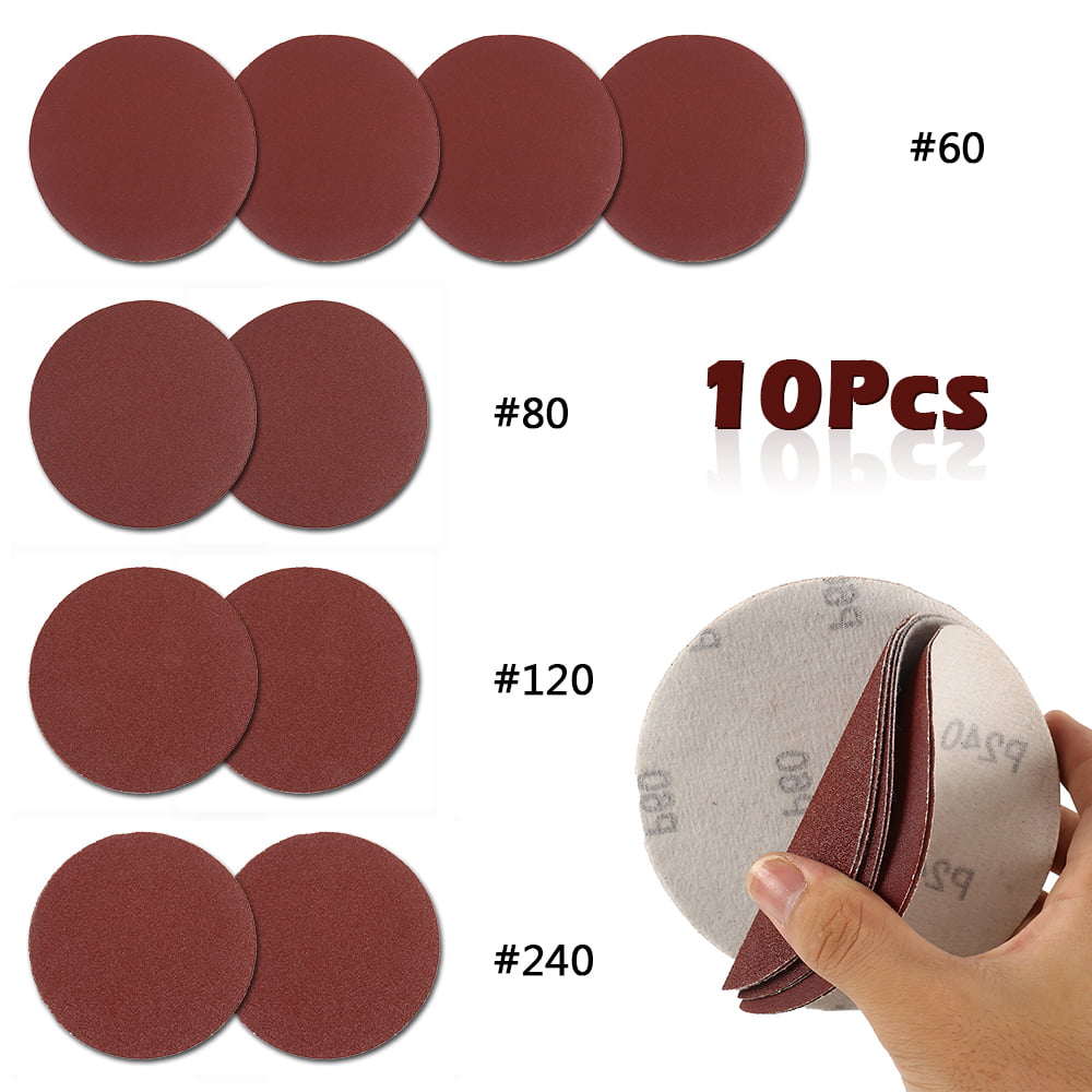 100mm Sanding Discs Pad Kit For Drill Grinder Rotary Tools Hook Loop Sandpaper