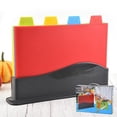 thumbnail image 2 of 4pcs/set Cutting Board Non-slip Pp Material Chopping Board Household Vegetable Fruit Board Cooking, 2 of 3