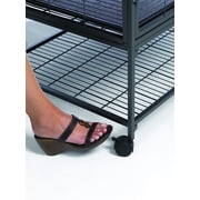 Critter Nation by MidWest Homes for Pets Single Unit Small Animal Cage, Habitat for Rats, Chinchillas, Ferrets, Sugar Gliders, Tool-Free Assembly, with Full-Width Doors, Shelf and Removable Base Pan