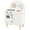 White, variant on Costway Play Kitchen for Kids with Stoves Faucet Sink Microwave Oven Cooking Accessories Green
