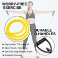 thumbnail image 5 of Bandas de resistencia zhiamz RESISTANCE BAND con asas y anclaje de puerta longitud ajustable 5 a 10 lbs, 5 of 5