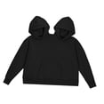 thumbnail image 3 of Esquirla Couple Hoodie Oversized Outerwear Fashionable Intimate Matching Sweatshirts black, 3 of 6