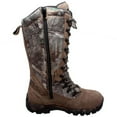 thumbnail image 2 of Hypard Men's 15" Waterproof Zip/Lace Snake Bite Boot Camo Brown Size 10.5, M, 2 of 4