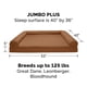 thumbnail image 2 of Furhaven Cama de gel refrescante para perros grandes con refuerzos extraíbles y funda lavable, para perros de hasta 125 libras - Sofá acolchado - Marrón tostado, Jumbo Plus/XXL, 2 of 5