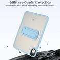 thumbnail image 2 of Shockproof Case for Apple iPad Mini 6th 7th Generation 8.3", Kickstand Slim Fit Rugged Bumper Lightweight Anti-Scratch Bumper Case Cover for iPad Mini 6 7 8.3 Inch 2021/2024,Blue, 2 of 7