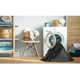 thumbnail image 2 of Ahgly Tapis d'Intérieur Lavable en Machine Carré Gris Carbone, 4 Pieds Carré, 2 of 7