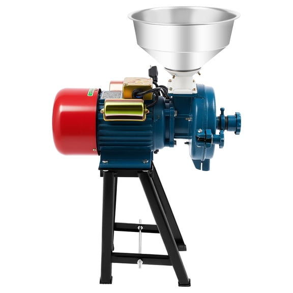 ChicHomey 2200W Electric Grain Grinder,60 Mesh,Grind Herbs & Spices,Adjustablel Dry Powder Cereals Grinder for Cereal Grain Corn Rice Pepper