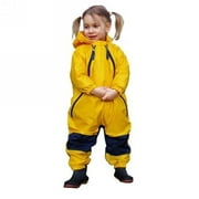 Tuffo LLC MBY-002 d'amis Muddy pluie -tanche Suit-Jaune-Taille 18Mo.