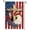 Blue, White and Red, variant on 250th Anniversary America Garden Flag, 250 Anniversary USA Flag 1776-2026 Commemorative Patriotic 250 Year Banner 4th of July Freedom Yard Sign Double-Sided Waterproof Garden Flag 12x18 Inch