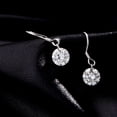thumbnail image 4 of VIRELLA 2CT Moissanite Drop Earrings – S925 Sterling Silver Elegant Dangling Earrings, 4 of 4
