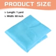 thumbnail image 2 of Uxcell Organza Tulle Fabric Crystal Sheer Silky for DIY Craft Table Runner, Light Blue, 2 of 7