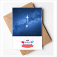 thumbnail image 1 of Calm Just Beautiful Lucky Stars Happy Birthday Greeting Cards Envelopes Blank, 1 of 3