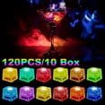 thumbnail image 2 of Cubo de hielo Led resistente al agua, multicolor, parpadeante, que brilla en la oscuridad, ilumina para Bar, Club, fiesta potable, decoración de vino, 2 of 5