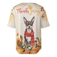 thumbnail image 2 of Happy Thanksgiving Rat Terrier with Turkey Pumpkins Autumn Vibes All Over Print 3D Baseball Shirt Ratty Dog Lover Softball Sport - 12018, 2 of 6