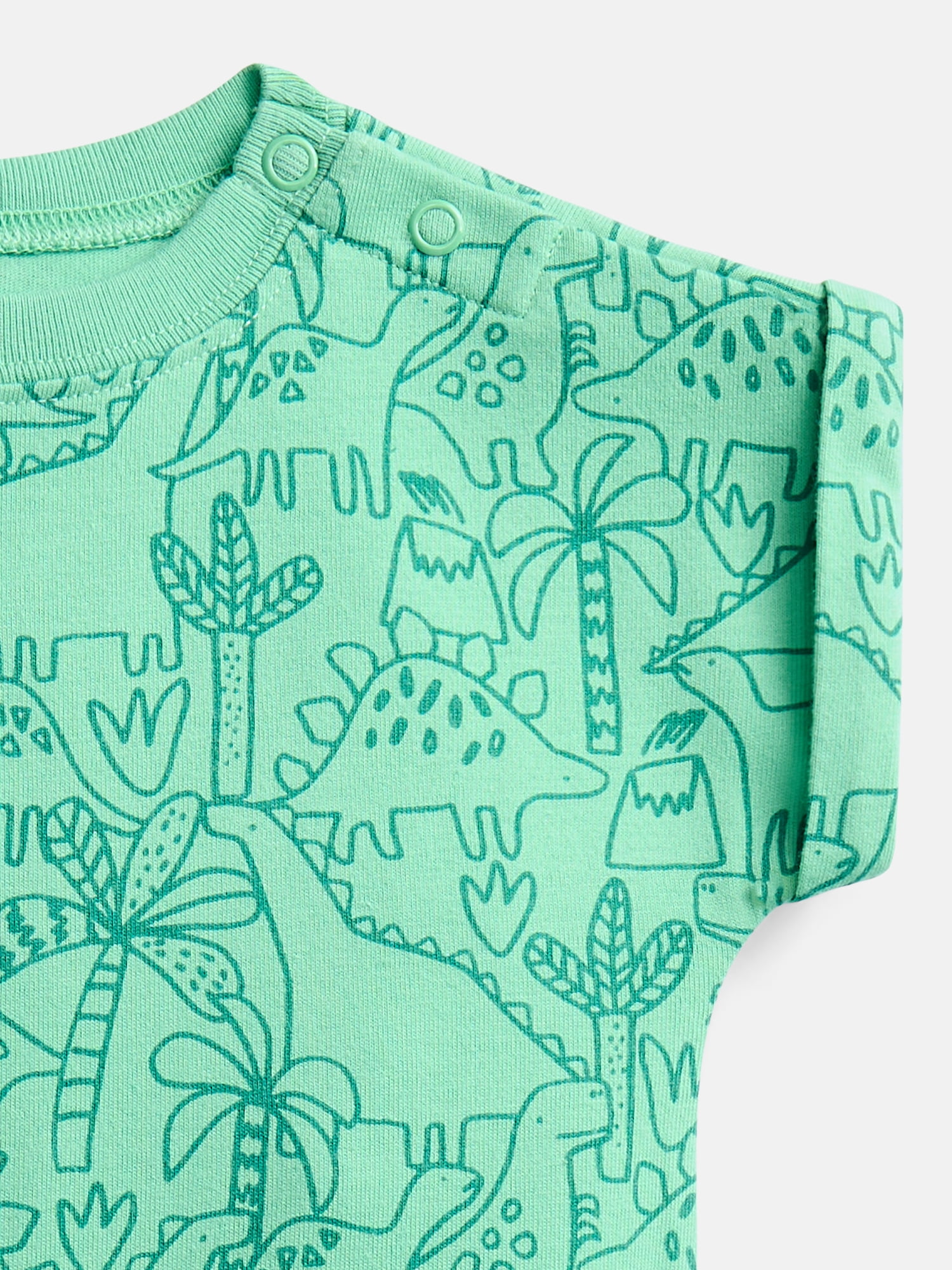 Wonder Nation Baby Boys Printed Jersey Romper, Sizes 0M-24M