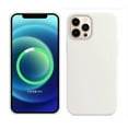 thumbnail image 1 of White Magnetic iPhone 12 / iPhone 12 Pro Case, Liquid Silicone Phone Case Compatible with Magsafe Charger, Protective Case Cover with iPhone 12/12 PRO, 1 of 4