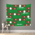 thumbnail image 2 of Balery Cute Santa Pattern Tapestry 60x51 Inches - Large Wall Hanging Tapestry for Bedroom, Living Room, Dorm Decor - Artistic and Aesthetic Room Decor, 2 of 9
