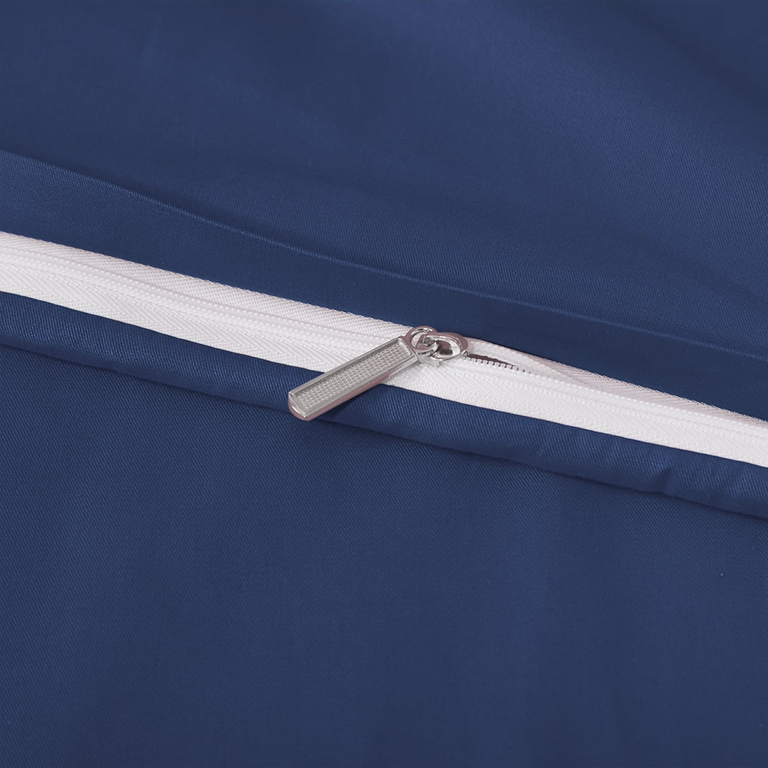 Unique Bargains Cotton Zippered Body Pillowcase Pillow Cover Navy Blue 20" x 54"