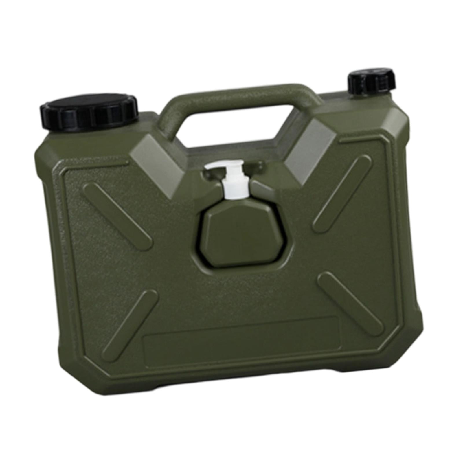 simhoa Water Container with Faucet Outdoor Camping Jug Multifunctional Portable Water Carrier Tank for RV Backpacking Picnic Camping 18L