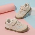 thumbnail image 4 of Willtoo Wide Toe Box Toddler Girls Sneaker Non Slip Barefoot Walking Shoes with Hook and Loop, 4 of 6