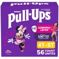 thumbnail image 1 of Pull-Ups Girls' Potty Training Pants, 4T-5T (38-50 lbs), 56 Count, 1 of 7