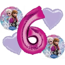 Foil Balloon Shaped 90x68 cm - Frozen Elsa Mirrow main image 0