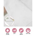 thumbnail image 6 of Happy Easter Kitchen Dish Towels for Drying Dishes Set of 3, Cutte Rabbits Eggs Floral Plants Watercolor Waffle Weave Microfiber Hand Tea Bathroom Towels Quick Dry & Absorbent Towel 15.7x23.6, 6 of 7