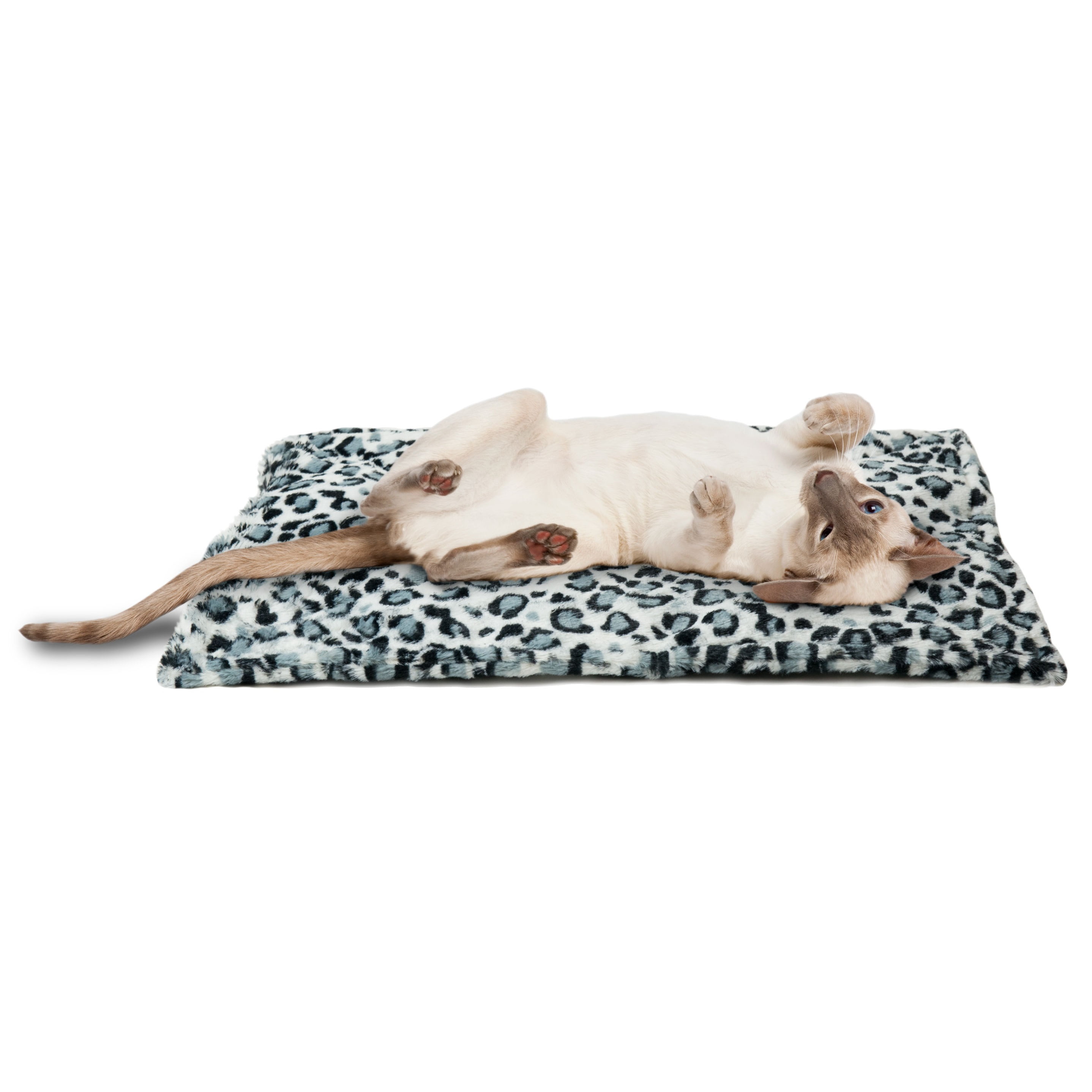 FurHaven Pet Heating Pad ThermaNAP Faux Fur SelfWarming Pet Bed Mat