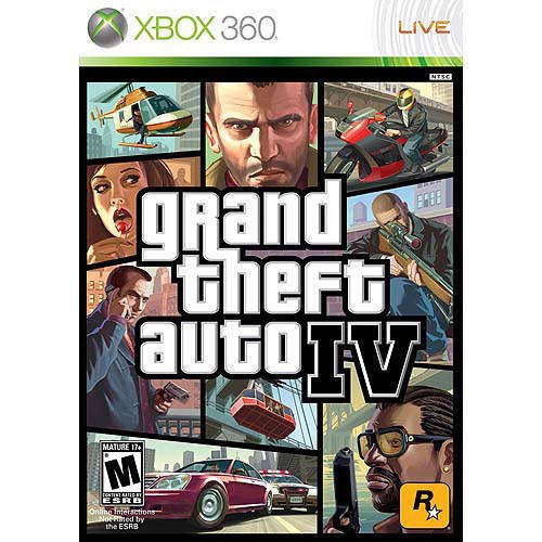 Grand Theft Auto IV (PreOwned), Rockstar Games, Xbox 360, 886162342031