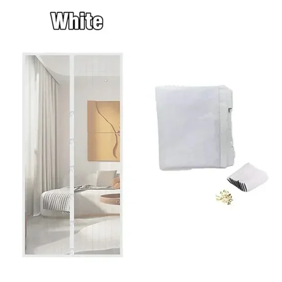 Anti Mosquito Fly Curtains For Doors Screen Magnetic Mosquito Net Door Window Automatic Closing Mesh For Kitchen Living Room