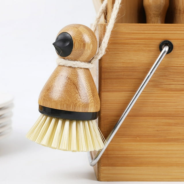 XWSHYW Utensilios y Gadgets de Cocina. Cepillo para Frutas y Verduras con Pico de Alta Gama para El Hogar, Cepillo para Lavar Platos de Cocina Pequeño, Cepillo para Limpiar El Suelo de La Bañera de M