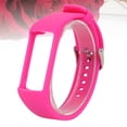 thumbnail image 2 of 1 pieza de correa de reloj inteligente de silicona de repuesto para pulsera inteligente compatible con Polar A360 / A370 (Rosy), 2 of 5