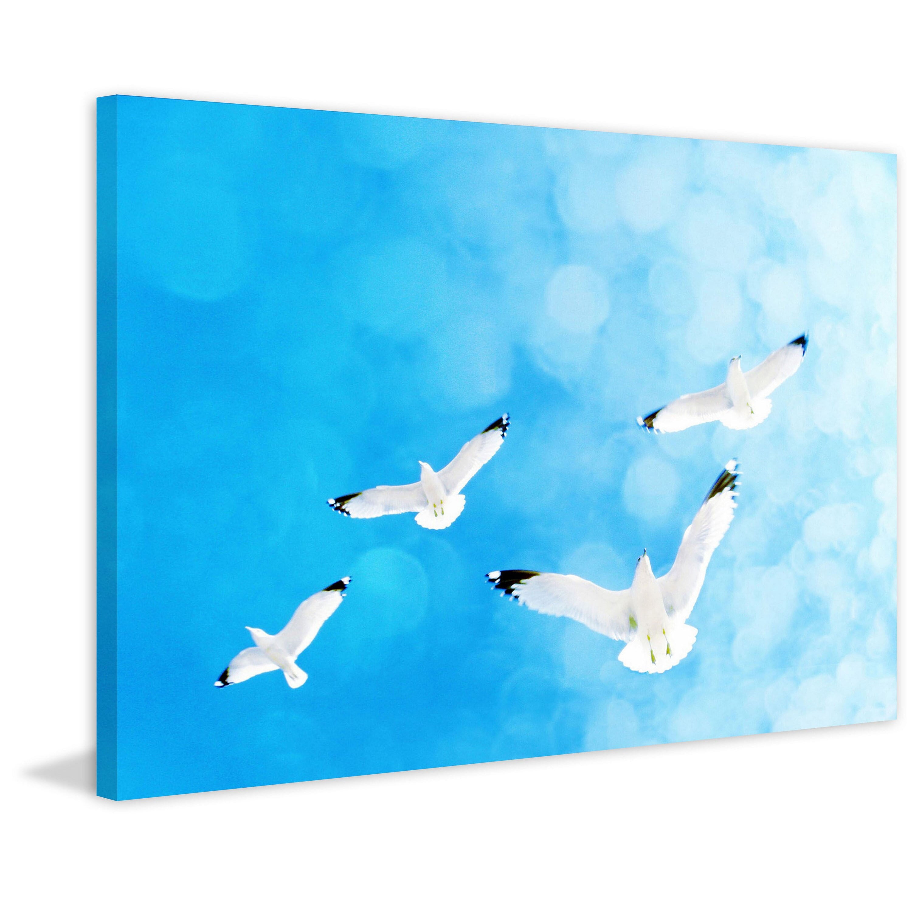 Marmont Hill 'Fly Free' by Robin Delean Painting Print on Wrapped Canvas