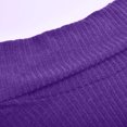 thumbnail image 6 of Zpanxa Women Turtleneck Knitted Jumper Sweater Long Sleeve Elegant Casual Tops Purple XXL, 6 of 6