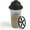 Black, variant on Signora Ware Reusable Shaker Bottle 17 oz – Plastic Protein & Smoothie Mixer Black