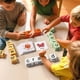 thumbnail image 4 of onlyliua Liquidación de Rebajas de Hoy Juegos de Vocabulario para Niños Juegos de Mesa Enseñanza Del Inglés Tarjetas de Iluminación Educación Temprana Rompecabezas Bloques de Construcción Juguetes, 4 of 7