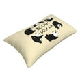 thumbnail image 3 of Kll Panda Doing Yoga Pillow Covers Envelope Closure,Super Soft And Cozy Fuzzy Fleece Pillow Case Cover 16"X24", 3 of 9