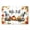 White665, variant on Zynviq 15.7" X 23.6" Area Rugs Pumpkin Thanksgiving Throw Rug Polyester Washable Beige Rectangular Small Rug for Front Door