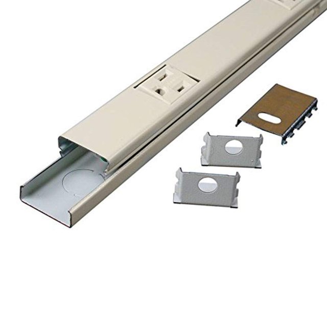 Legrand - Wiremold V20GB306 - Tira de Acero de 3 pies, Color Marfil