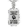 thumbnail image 5 of The Purpose Of God Stainless Steel or 18k Gold Premium Swivel Dog Tag Keychain, 5 of 10