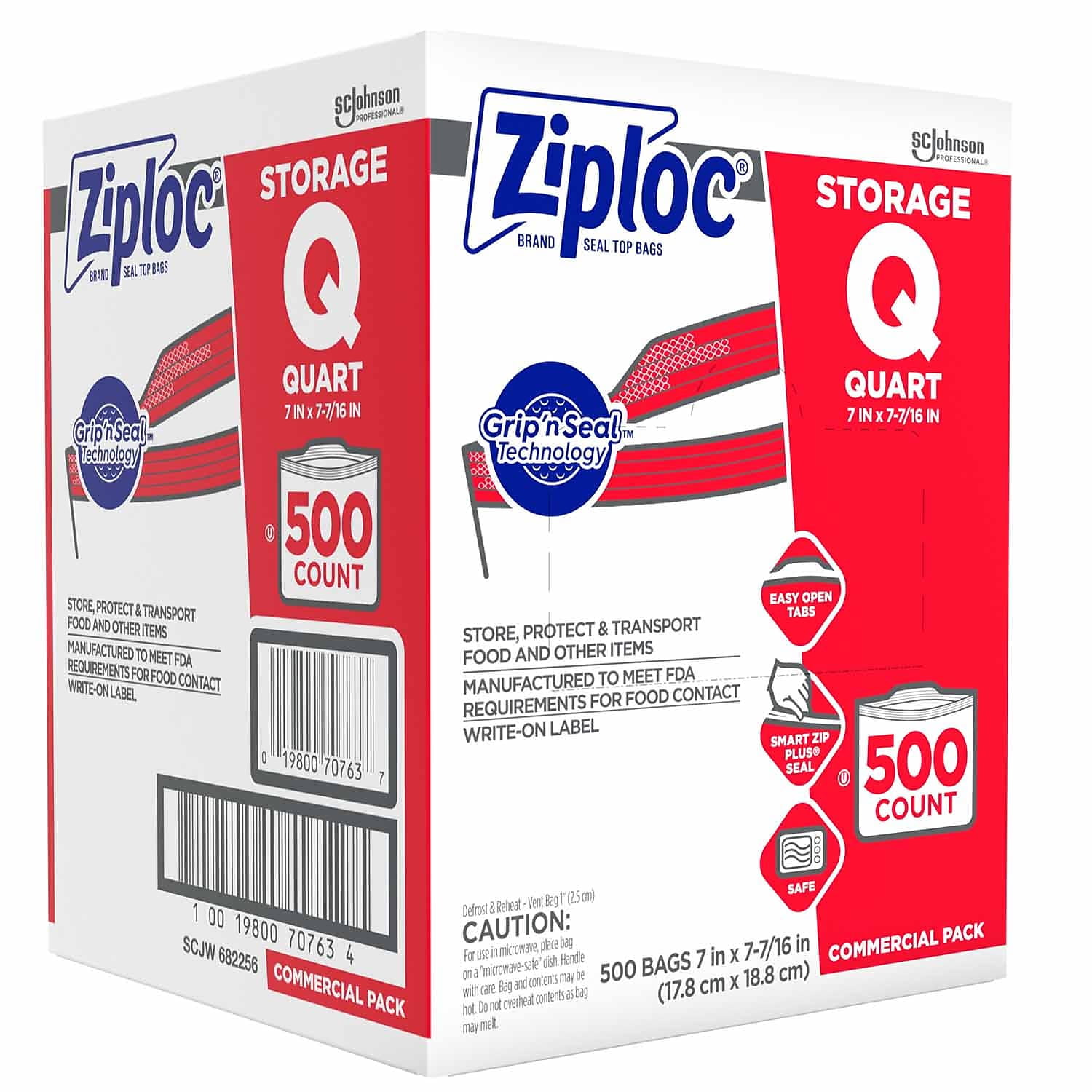 Ziploc®, Ziploc® Brand Vacuum Sealer Quart Bags