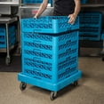 thumbnail image 5 of Carlisle C223614 E-Z Glide Blue Warewashing Rack Dolly, 5 of 8