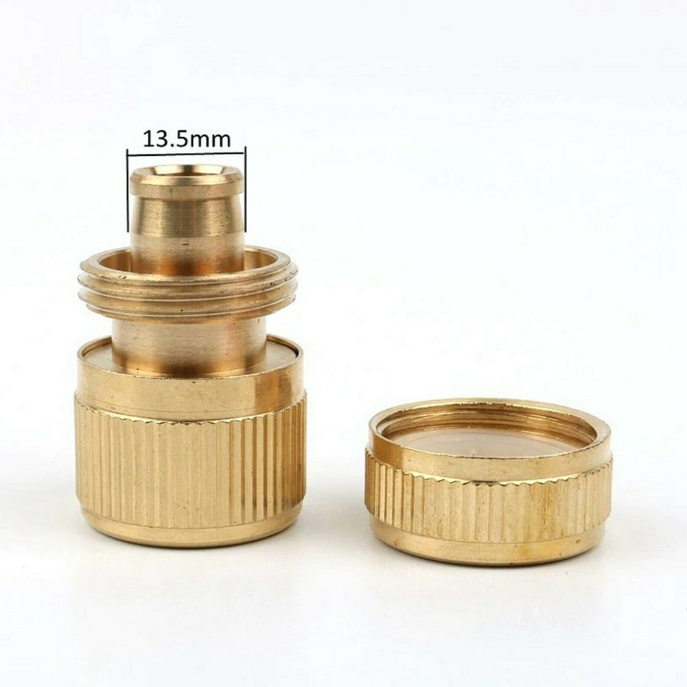 Garden Hose Quick Connect Solid Brass Quick Connector Fitting